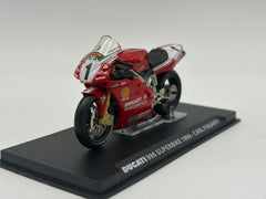 1/24 1999 Ducati 996 Superbike - Carl Fogarty | Champion Racing Bikes Model