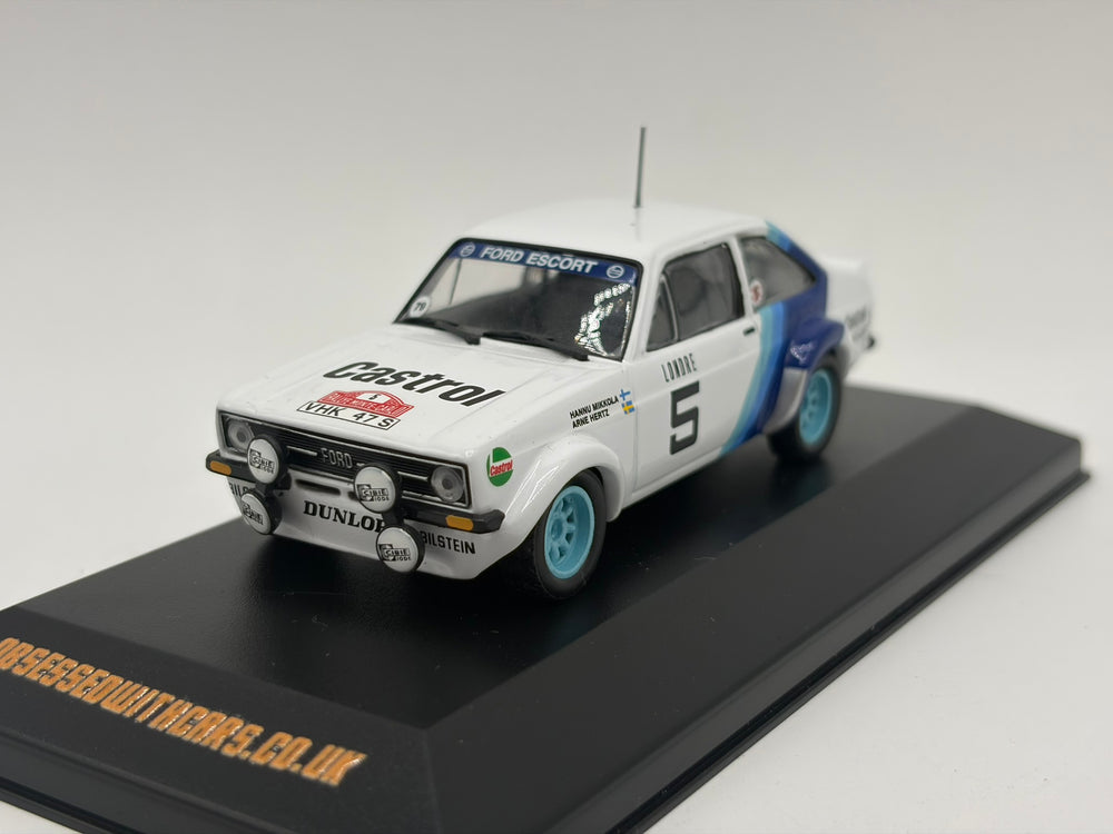 1/43 1979 Ford Escort Mk2 - Monte Carlo Rally - Mikkola / Hertz