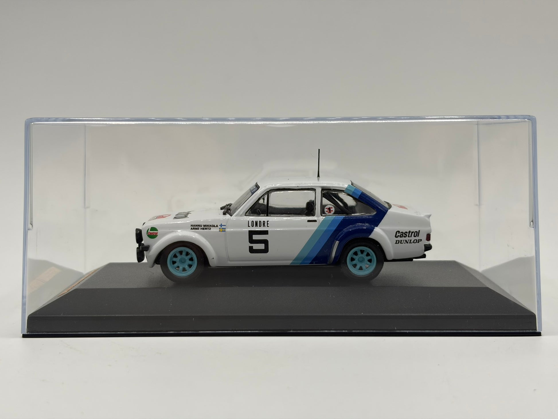 1/43 1979 Ford Escort Mk2 - Monte Carlo Rally - Mikkola / Hertz