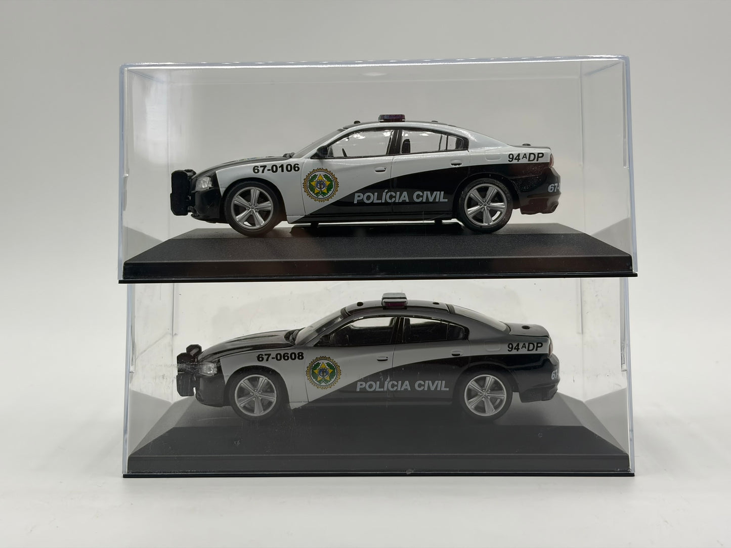 1/43 2011 Dodge Charger Police Car Twin Pack - Fast & Furious | Model Police Cars