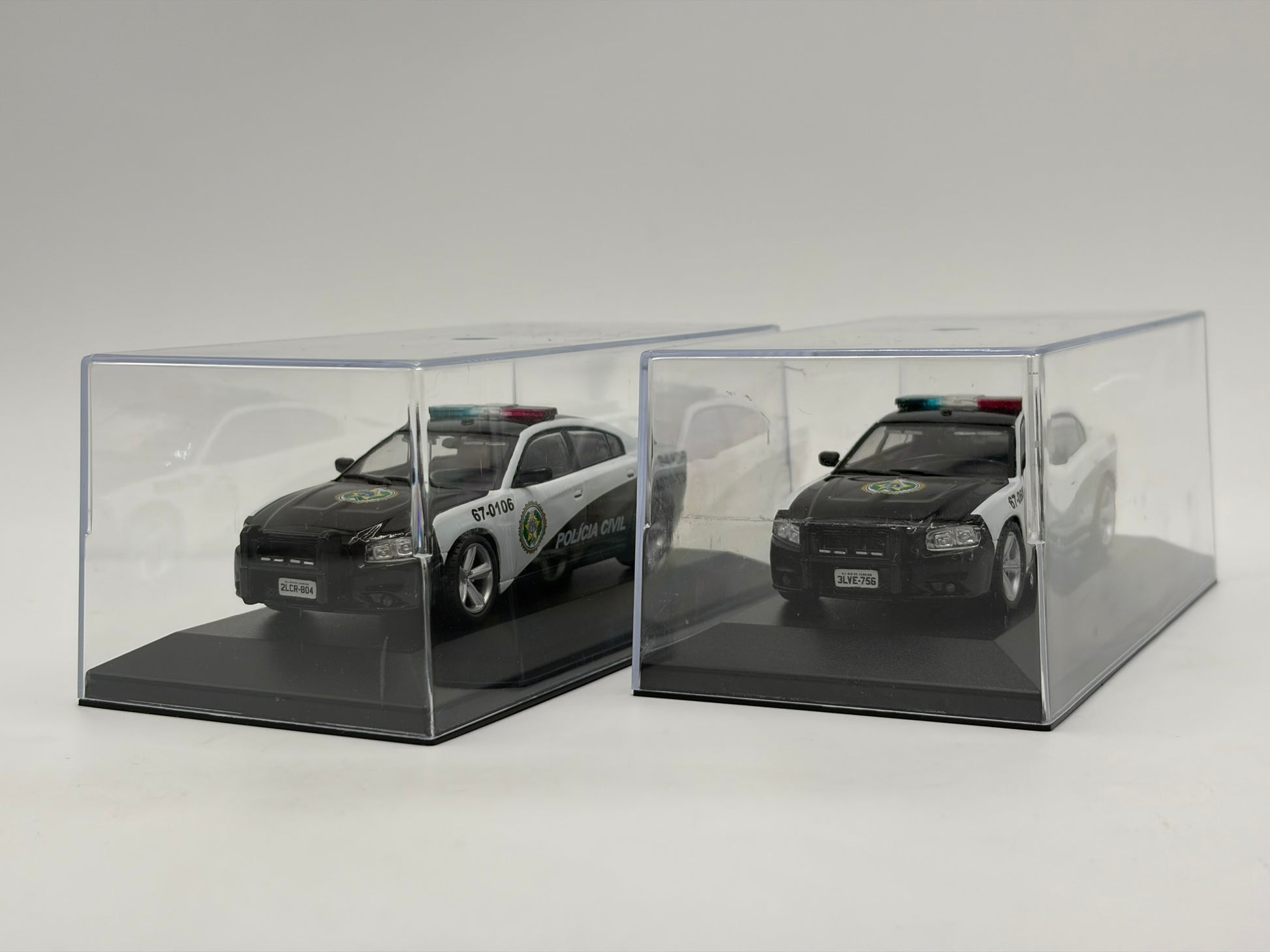 1/43 2011 Dodge Charger Police Car Twin Pack - Fast & Furious | Model Police Cars