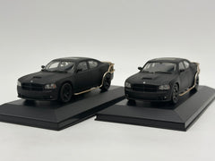 1/43 2010 Dodge Charger SRT-8 Twin Pack - Fast & Furious | Model Police Cars