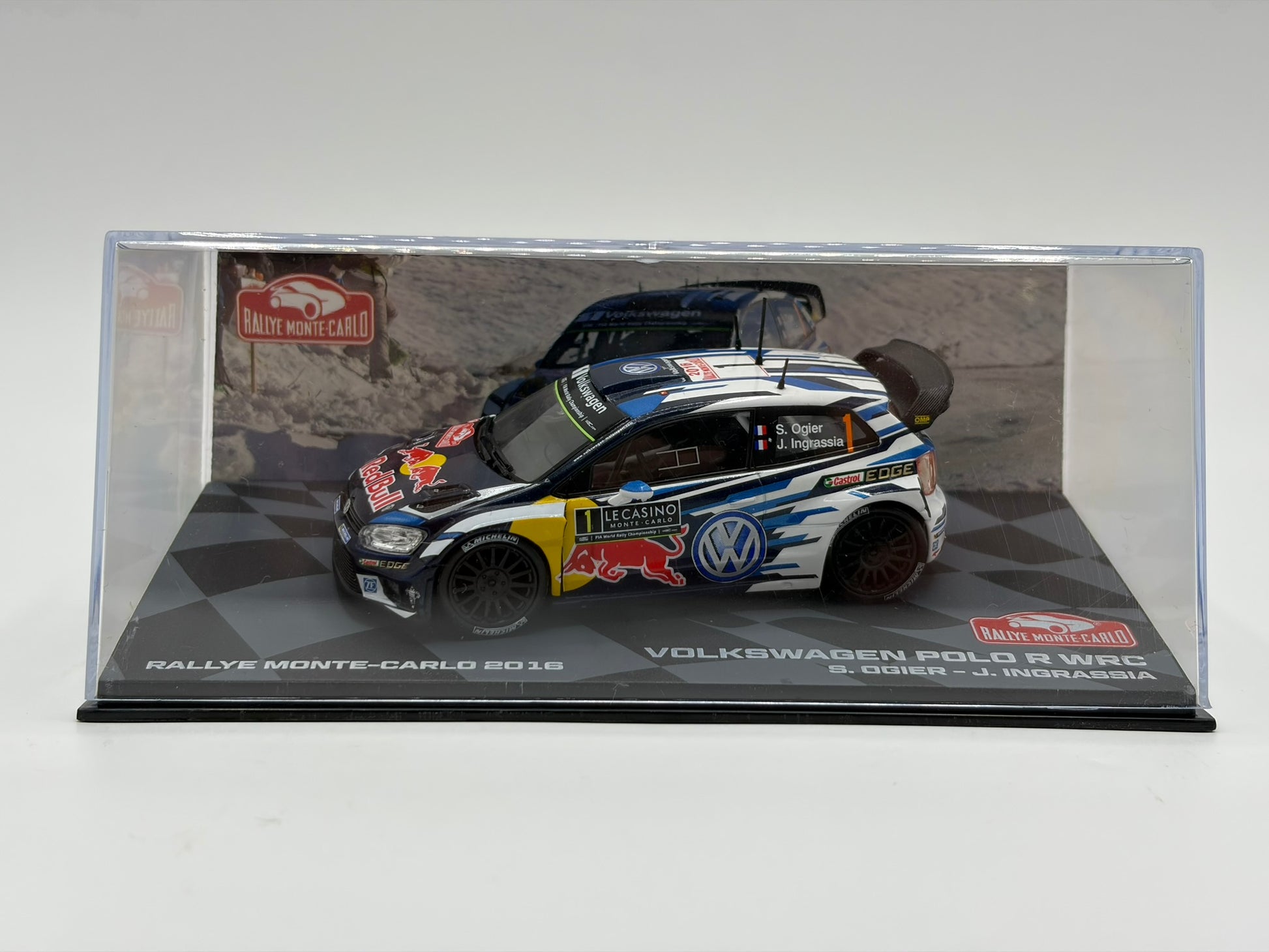1/43 2016 Volkswagen Polo R WRC - Monte Carlo Rally - Ogier / Ingrassia | Model Rally Car