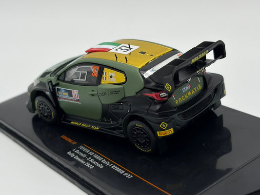 1/43 2023 Toyota Yaris WRC - Rally Sweden - Bertelli / Scattolin | Model Rally Car