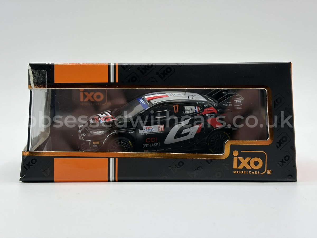 1/43 2024 Toyota Yaris WRC - Rally Croatia - Ogier / Landais | Model Rally Car