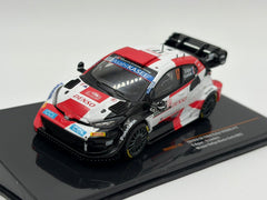 1/43 2023 Toyota GR Yaris - Rally Monte Carlo - Ogier / Landais | Model Rally Car