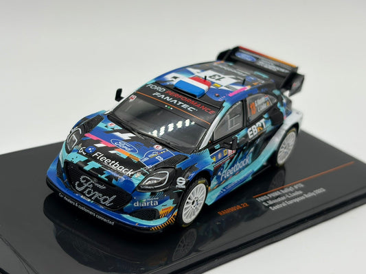 1/43 2023 Ford Puma Rally1 Hybrid - Central European Rally - Munster / Louka | Model Rally Car