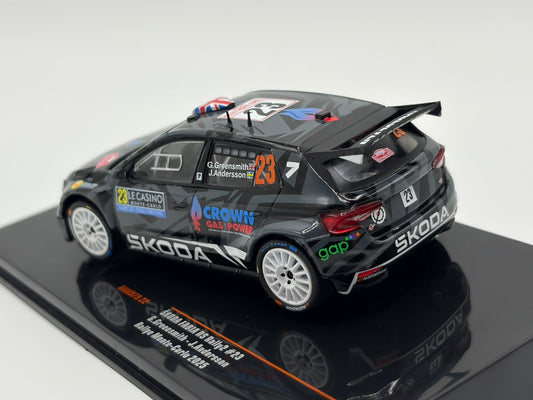 1/43 2025 Skoda Fabia Rally2 - Rally Monte Carlo - Greensmith / Andersson | Model Rally Car