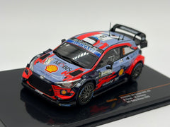1/43 2020 Hyundai i20 Coupe WRC - Rallye Monza - Tanak / Jarveoja | Model Rally Car