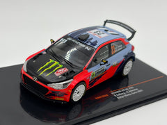 1/43 2021 Hyundai i20 R5 - Rally Monte Carlo - Solberg / Johnston | Model Rally Car