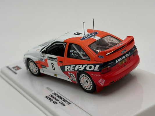 1/43 1997 Ford Escort WRC - RAC Rally - Kankkunen / Repo | Model Rally Car