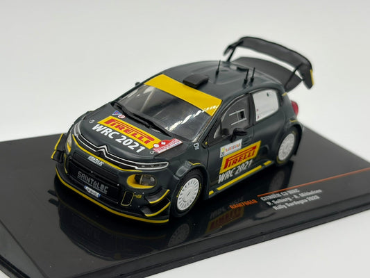 1/43 2020 Citroen C3 WRC - Rallye Sardinien - Solberg / Mikkelsen | Model Rally Car