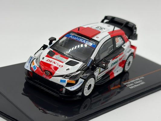 1/43 2021 Toyota Yaris WRC - Rallye Monza - Evans / Martin | Model Rally Car