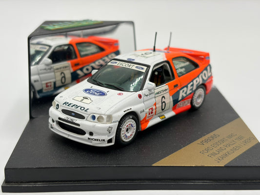 1/43 1997 Ford Escort WRC - Finland Rally - Kankkunen / Repo | Model Rally Car