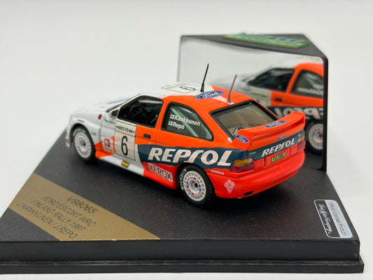 1/43 1997 Ford Escort WRC - Finland Rally - Kankkunen / Repo | Model Rally Car
