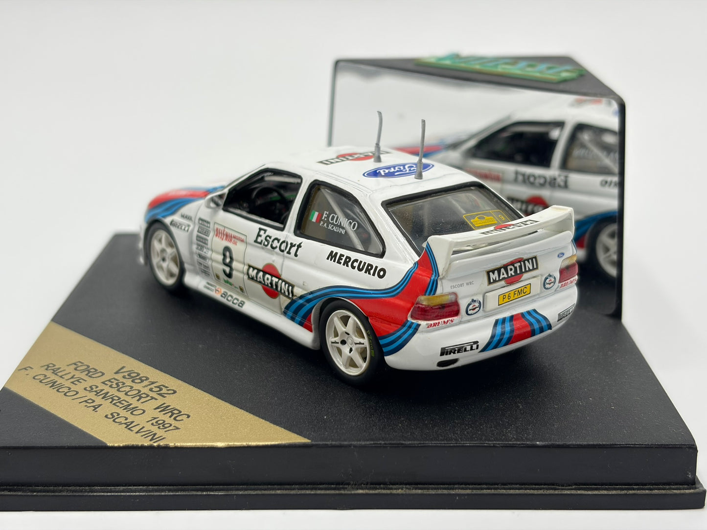 1/43 1997 Ford Escort WRC - San Remo Rally - Cunico / Scalvini | Model Rally Car