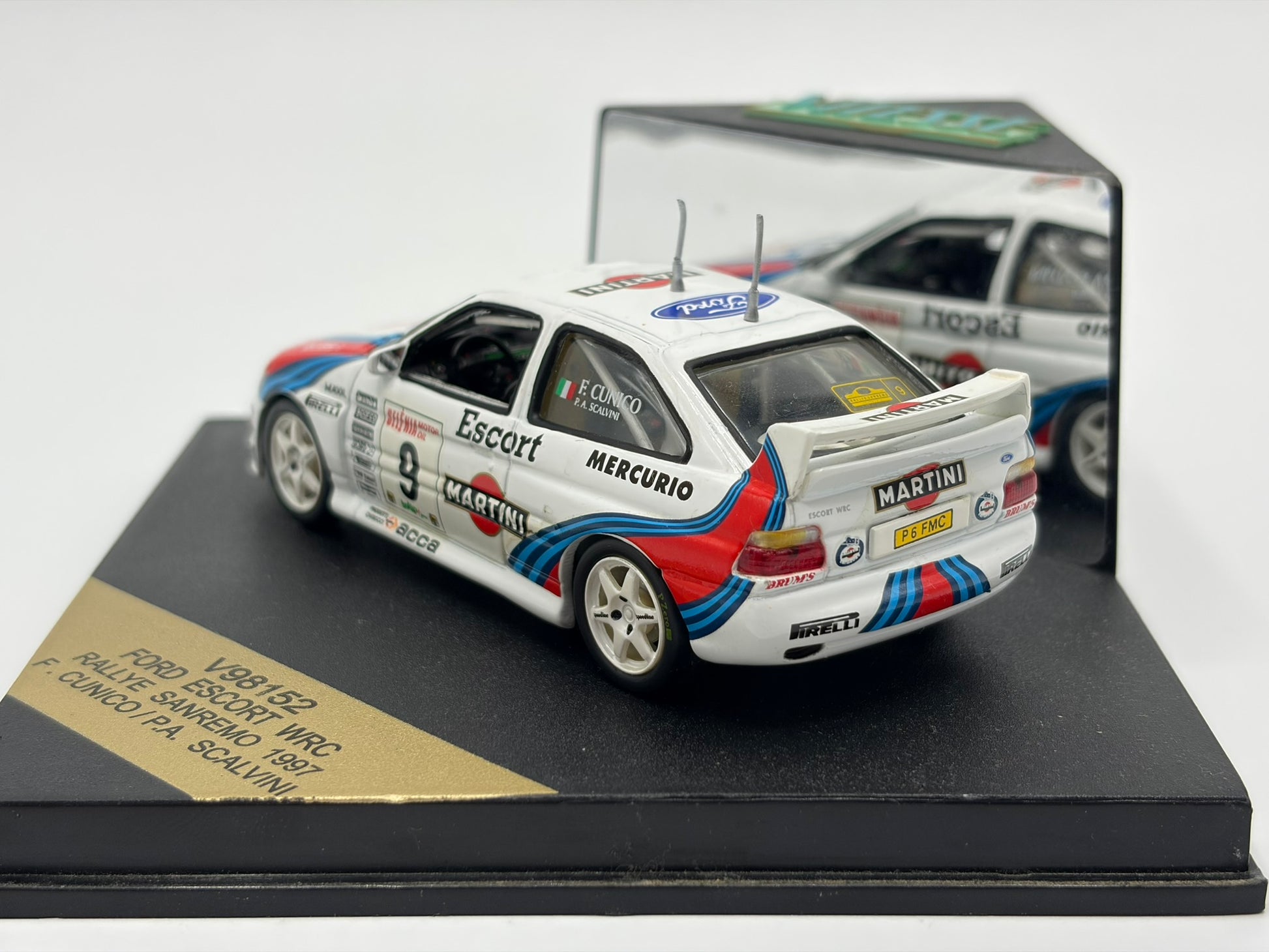 1/43 1997 Ford Escort WRC - San Remo Rally - Cunico / Scalvini | Model Rally Car