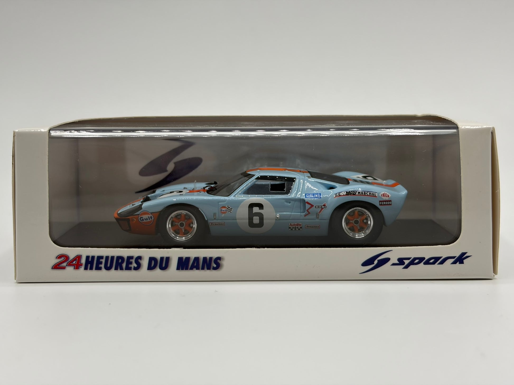 1/43 1969 Ford GT40 - Ickx / Oliver - Spark | Model Le Mans Car