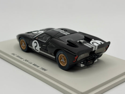 1/43 1966 Ford GT40 MKII - McLaren / Amon - Spark | Model Le Mans Car