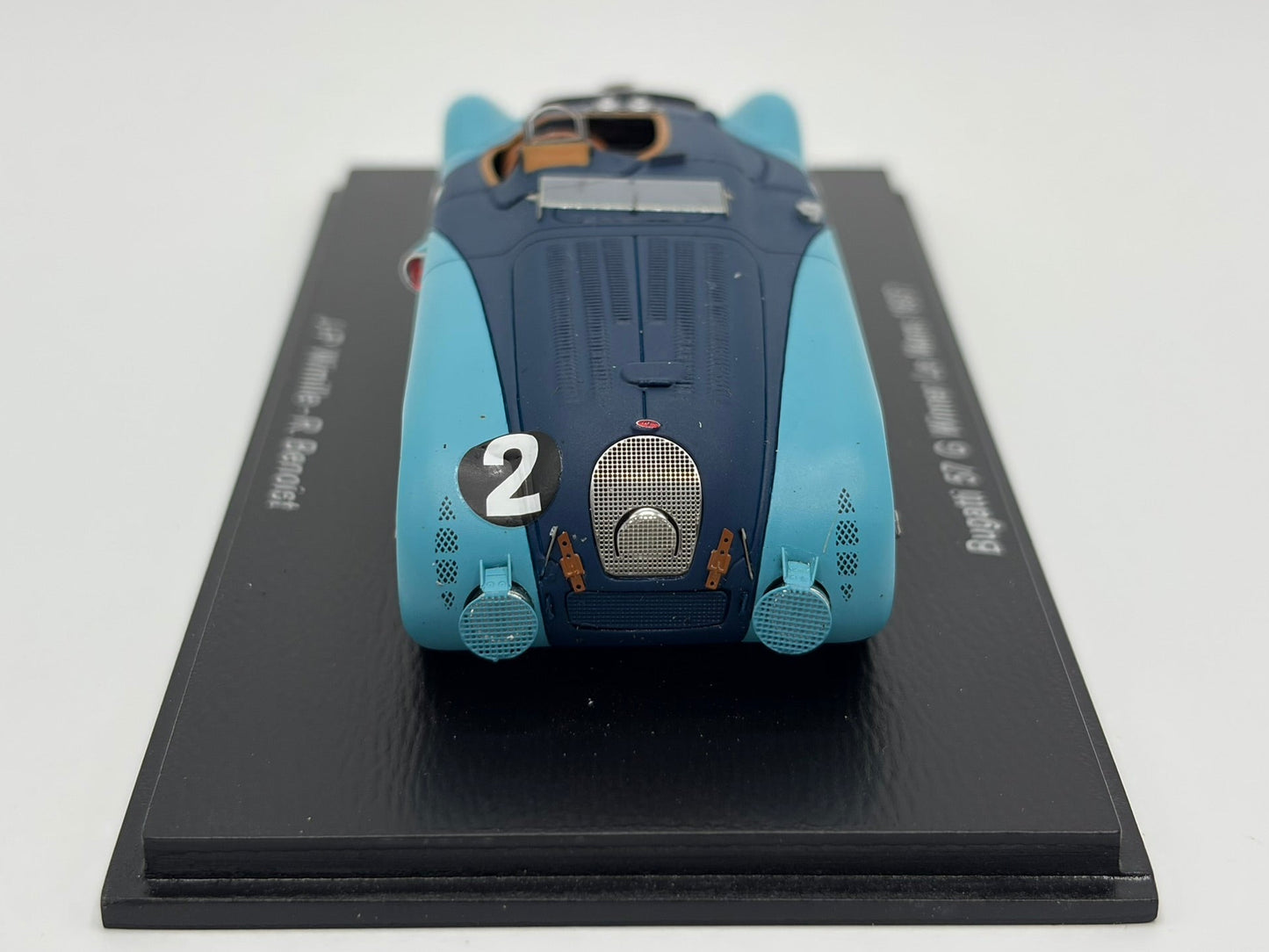1/43 1937 Bugatti 57G "Tank" - Wimille / Benoist - Spark | Model Le Mans Car