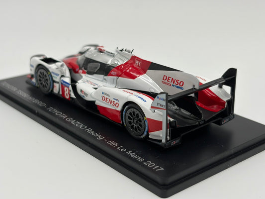 1/43 2017 Toyota TS050 Hybrid #8 - Buemi / Davidson / Nakajima | Model Le Mans Car