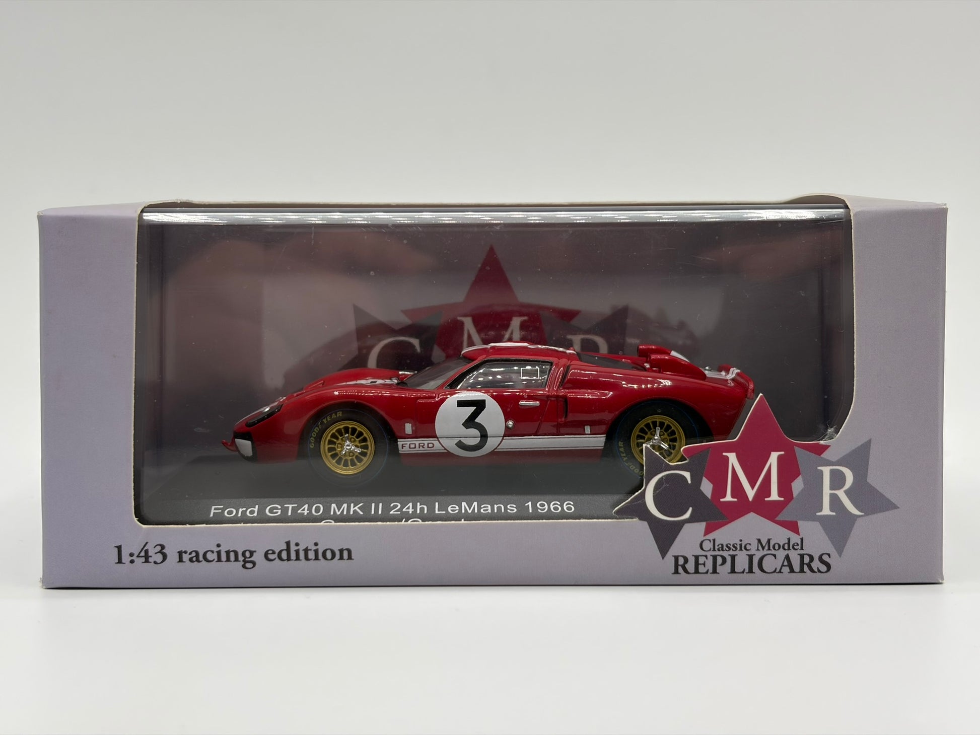 1/43 1966 Ford GT40 MKII #3 - Gurney / Grant - CMR | Model Le Mans Car