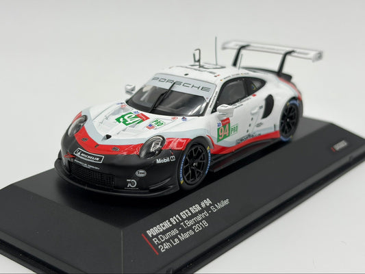 1/43 2018 Porsche 911 RSR #94 - Dumas / Bernhard / Muller - IXO | Model Le Mans Car