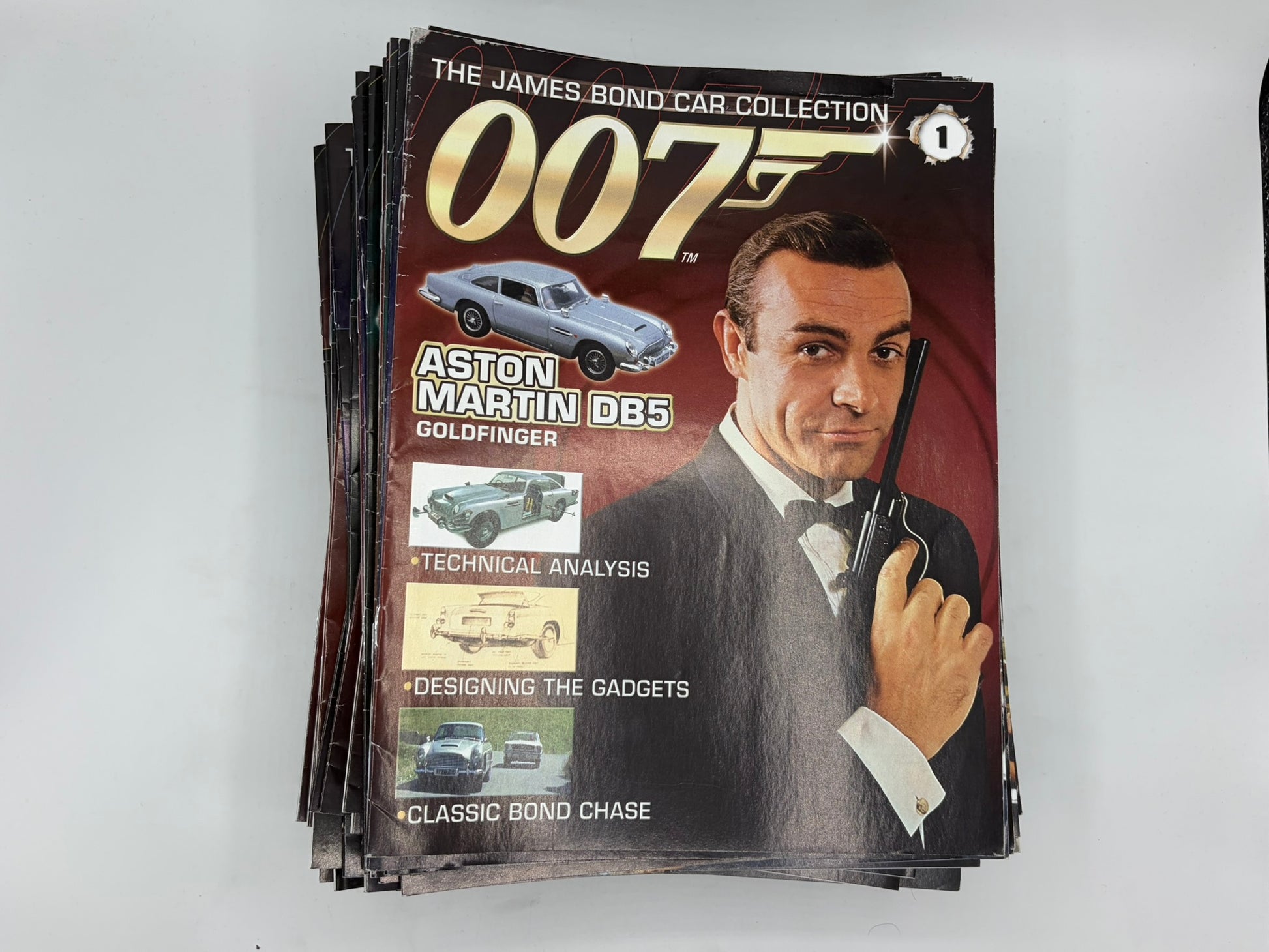 James Bond Car Collection Magazines Bundle - Issues 1 - 134