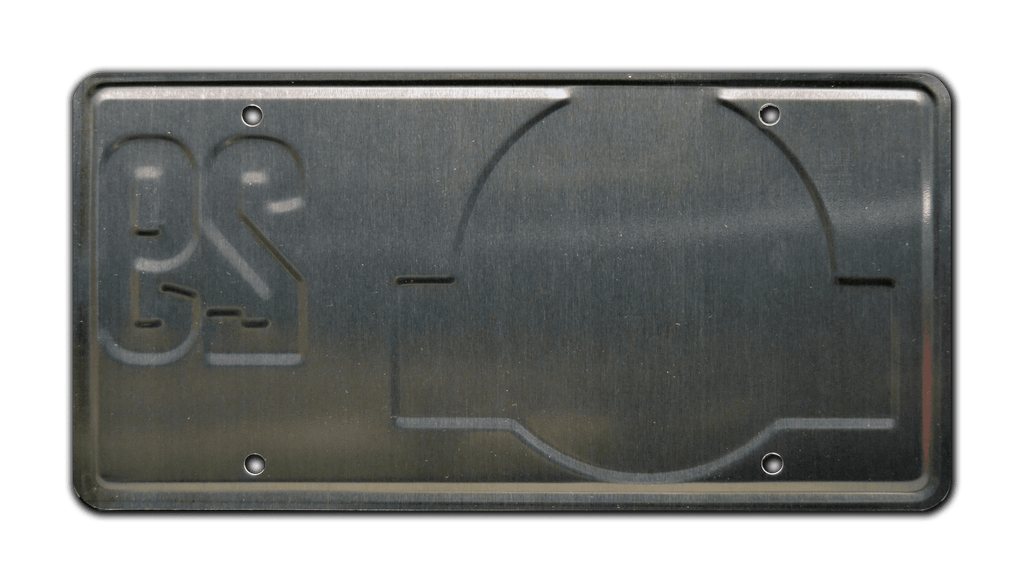 29 - Jurassic Park - Hammond's Rusted Jeep | License Plate