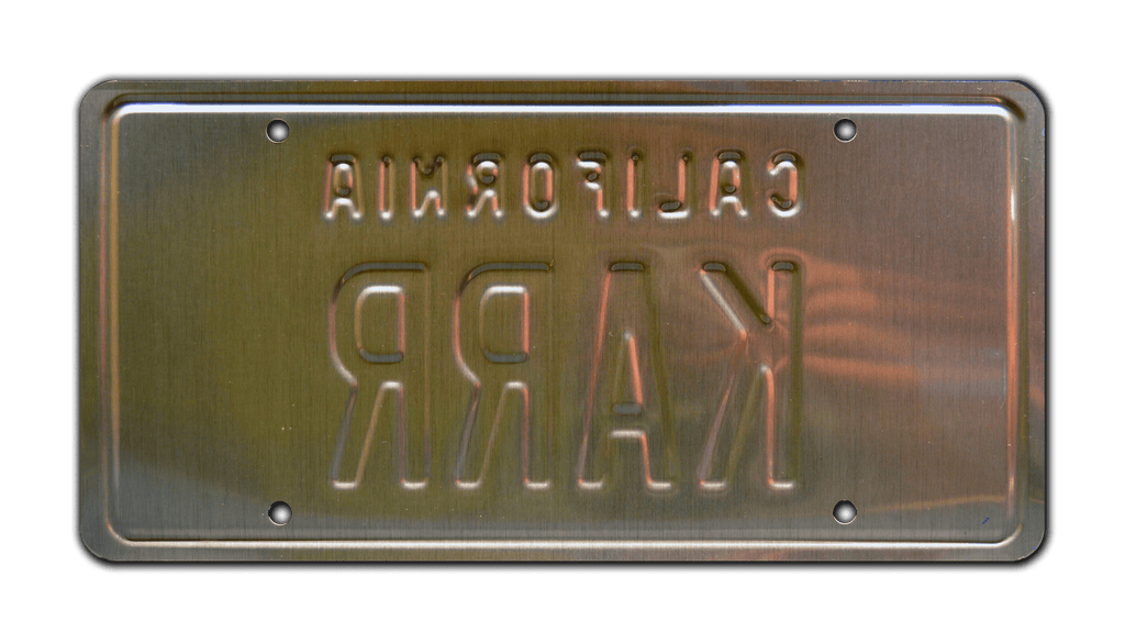 KARR - Knight Rider | License Plate