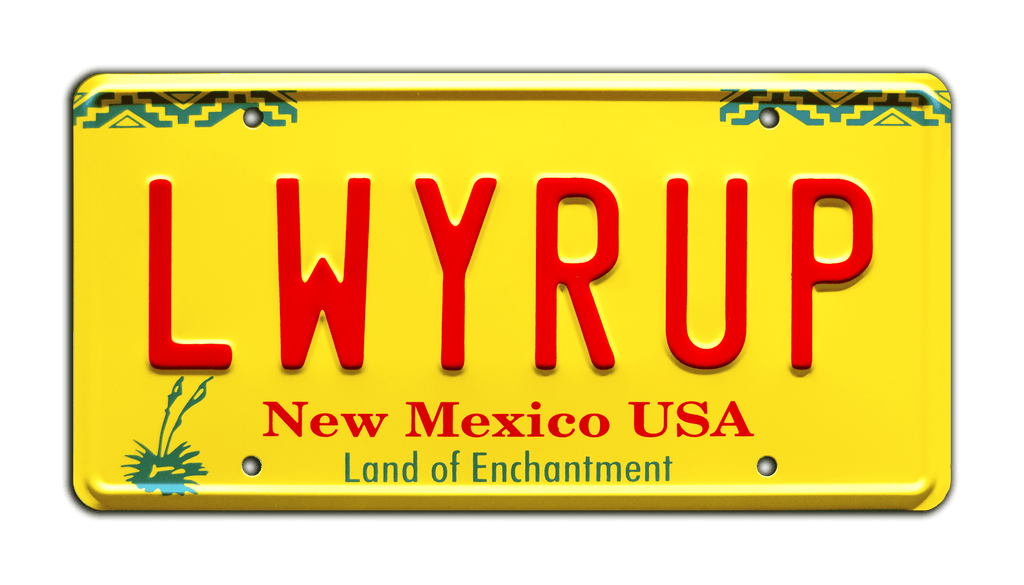 LWYRUP - Breaking Bad - Saul Goodman's Cadillac | License Plate