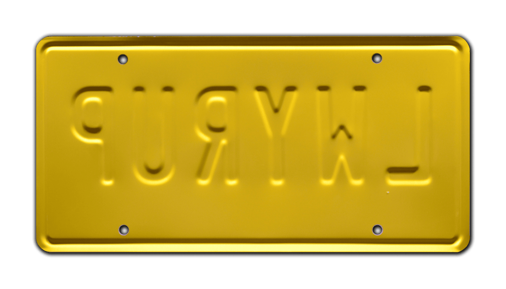 LWYRUP - Breaking Bad - Saul Goodman's Cadillac | License Plate