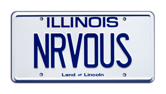 NRVOUS - Ferris Bueller - Ferrari 250GT | License Plate