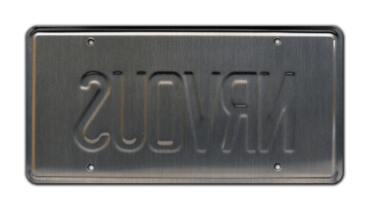 NRVOUS - Ferris Bueller - Ferrari 250GT | License Plate