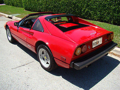 ROBIN-1 - Magnum PI - Ferrari 308 GTS | License Plate
