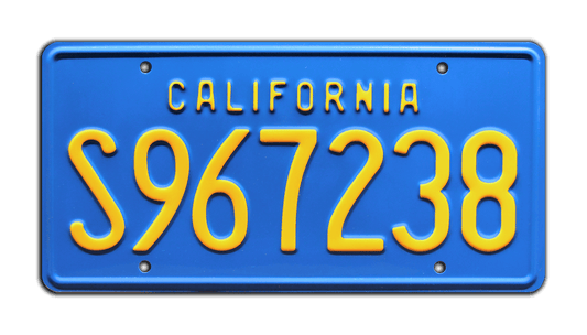 S967238 - A-Team - GMC Van | License Plate