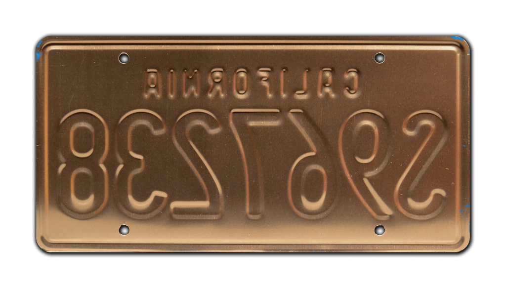 S967238 - A-Team - GMC Van | License Plate