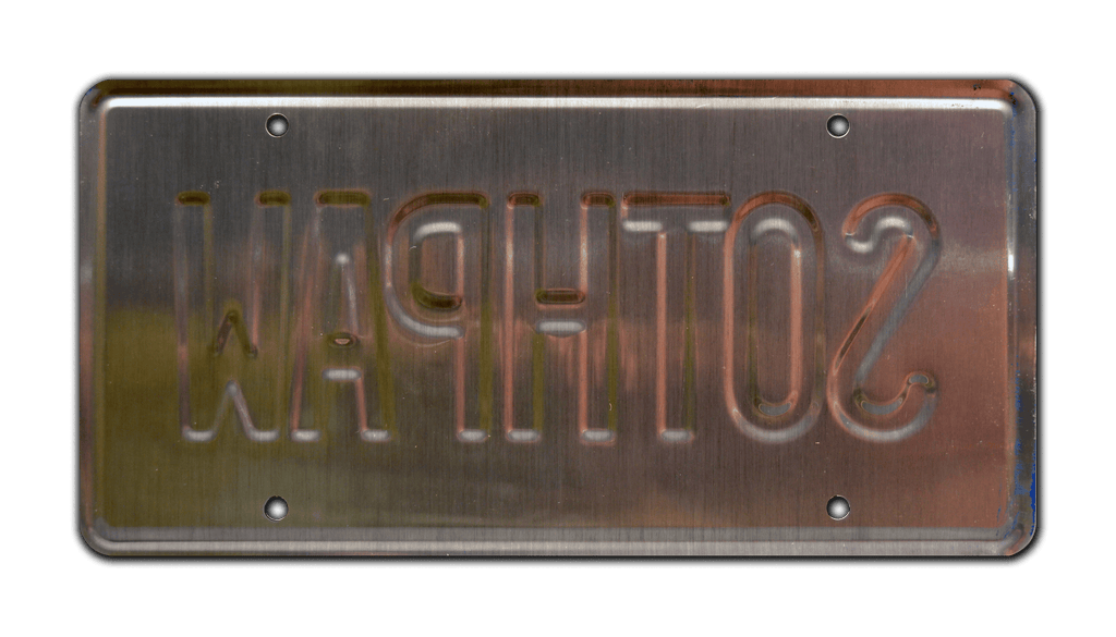 SOTHPAW - Rocky - Lamborghini Jalpa | License Plate