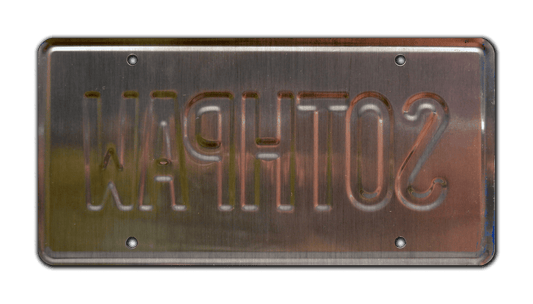 SOTHPAW - Rocky - Lamborghini Jalpa | License Plate