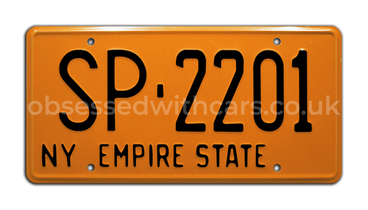 SP 2201 - Dirty Dancing - Johnny's Bel Air | License Plate