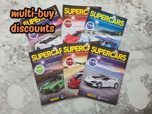 Supercar Collection Magazines - Select Your Issue