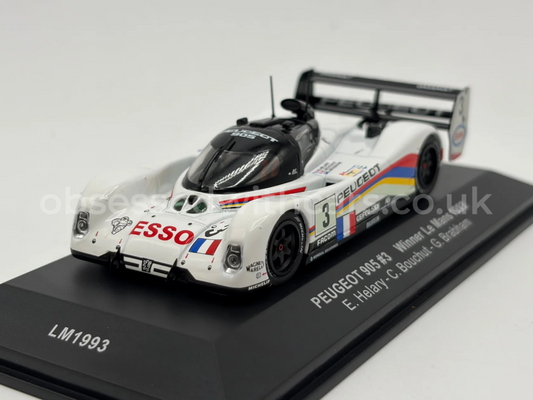 1/43 1993 Peugeot 905 - Bouchut / Brabham / Helary - IXO | Model Le Mans Car
