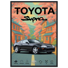 310 Toyota Supra Poster - Abstract Collection