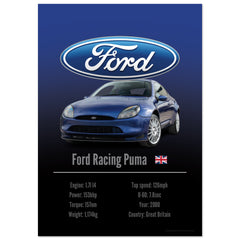 321 Ford Racing Puma Poster - Accent Collection