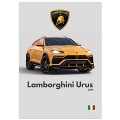 201 Lamborghini Urus Poster - Minimalist Collection