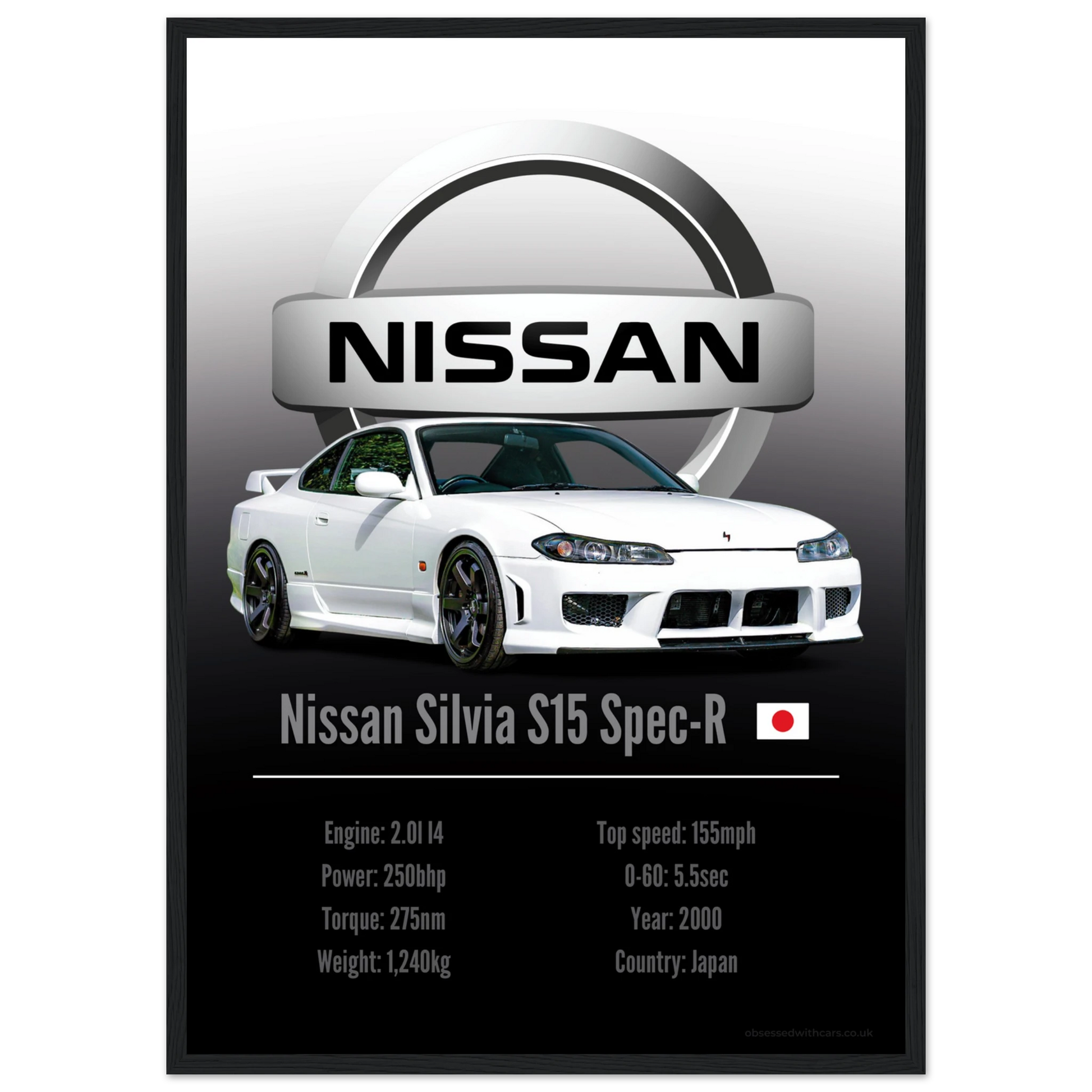 Nissan Silvia S15 Poster - Accent Collection
