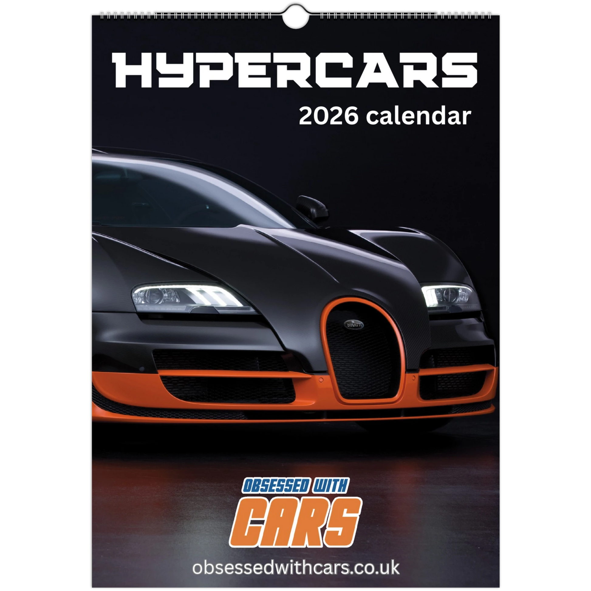 Hypercars Calendar 2026 | A3 Car Calendar