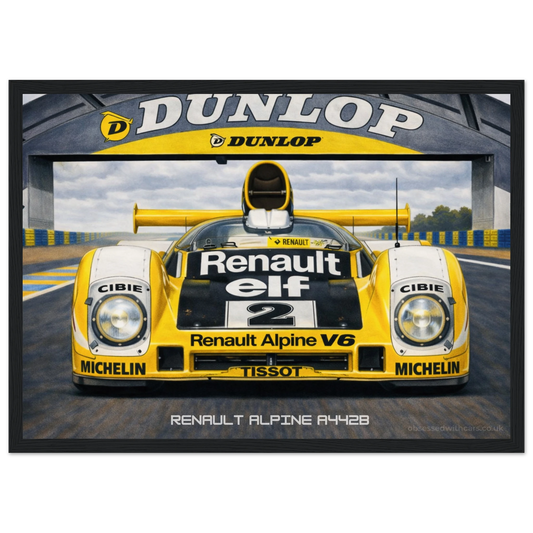 Renault Alpine A442B Poster - Le Mans Legends Collection