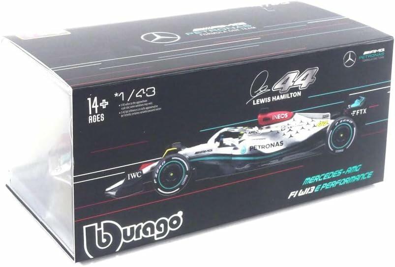 1/43 2022 Mercedes-Benz W13 - Lewis Hamilton - With Helmet