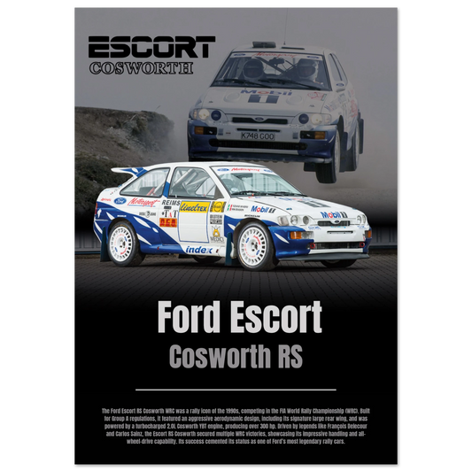 Ford Escort Cosworth RS Poster